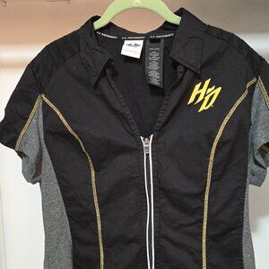 Harley-Davidson Women’s H-D Performance Zip Shirt XL